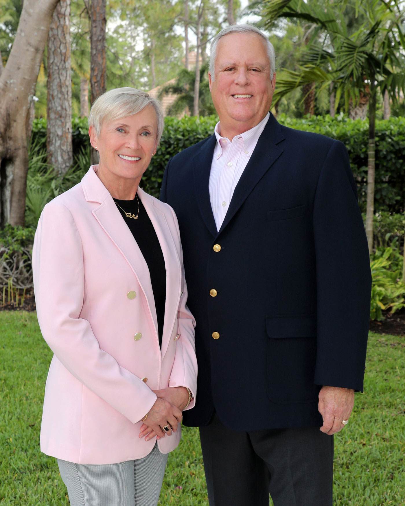 Denise Berger and Ken Saundry